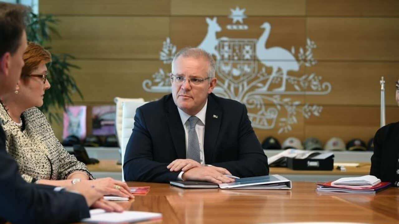 Prime Minister Scott Morrison and Foreign Minister Marise Payne.