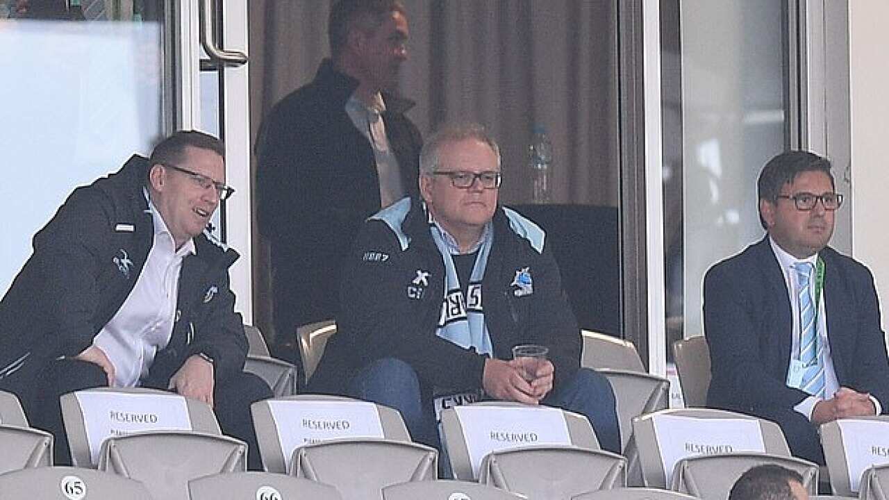 Prime Minister Scott Morrison is a huge NRL fan.