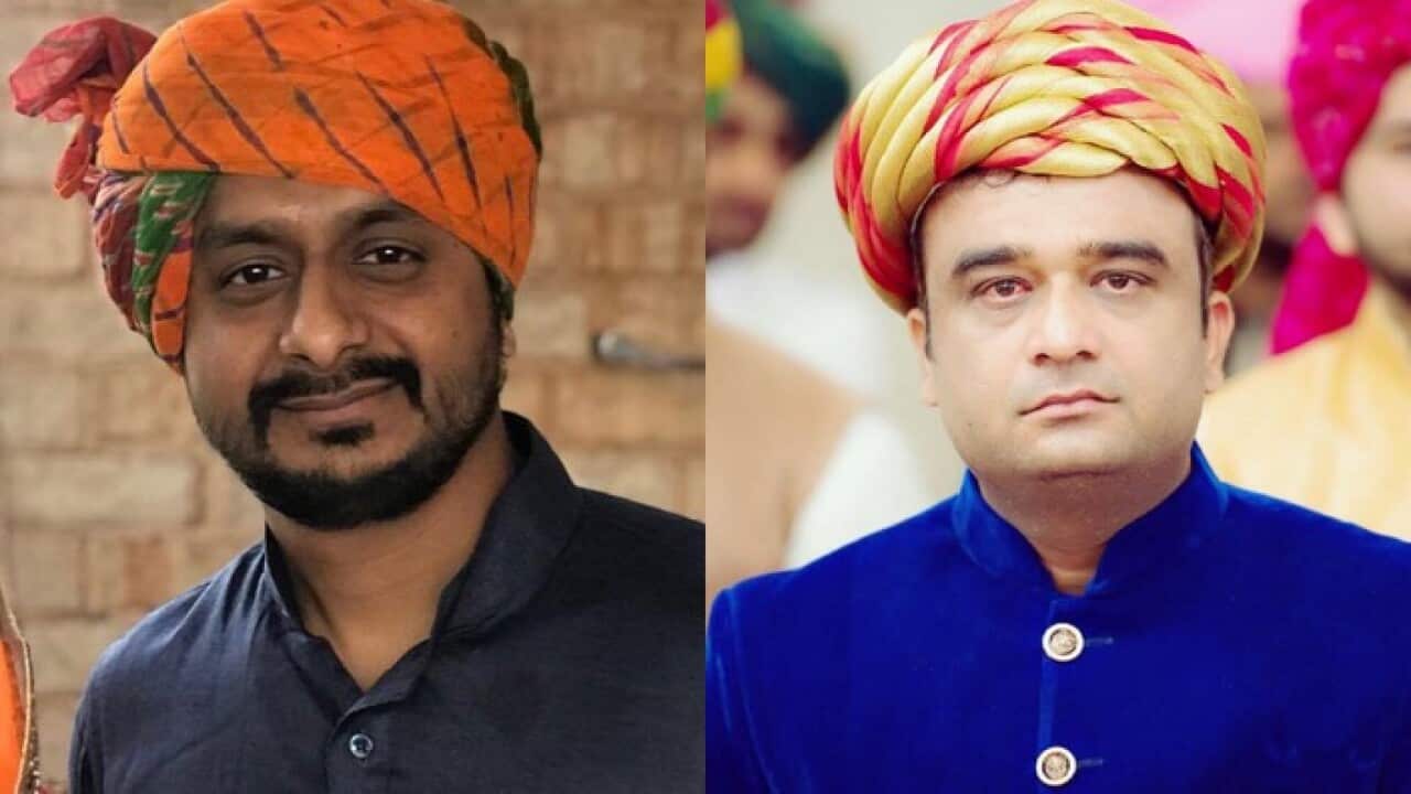 Hemrajsinh Jhala and Dipendrasinh Gohil