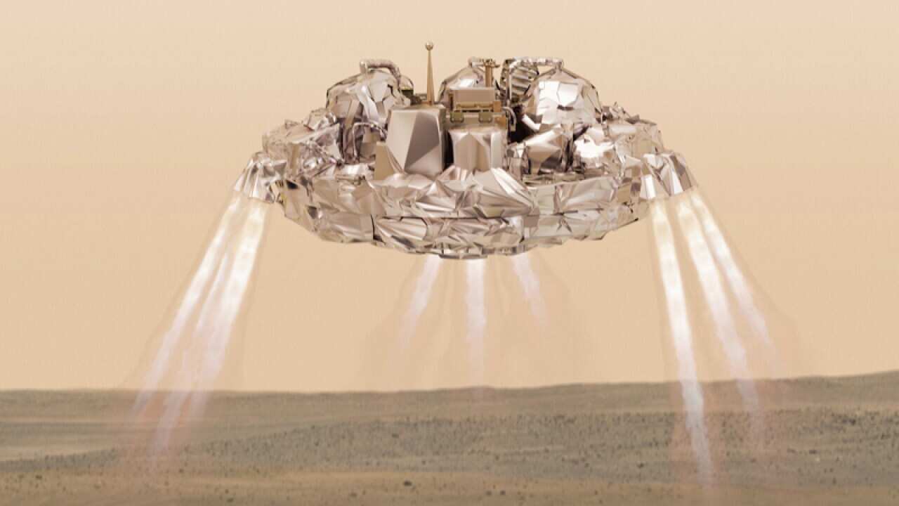 the Schiaparelli module