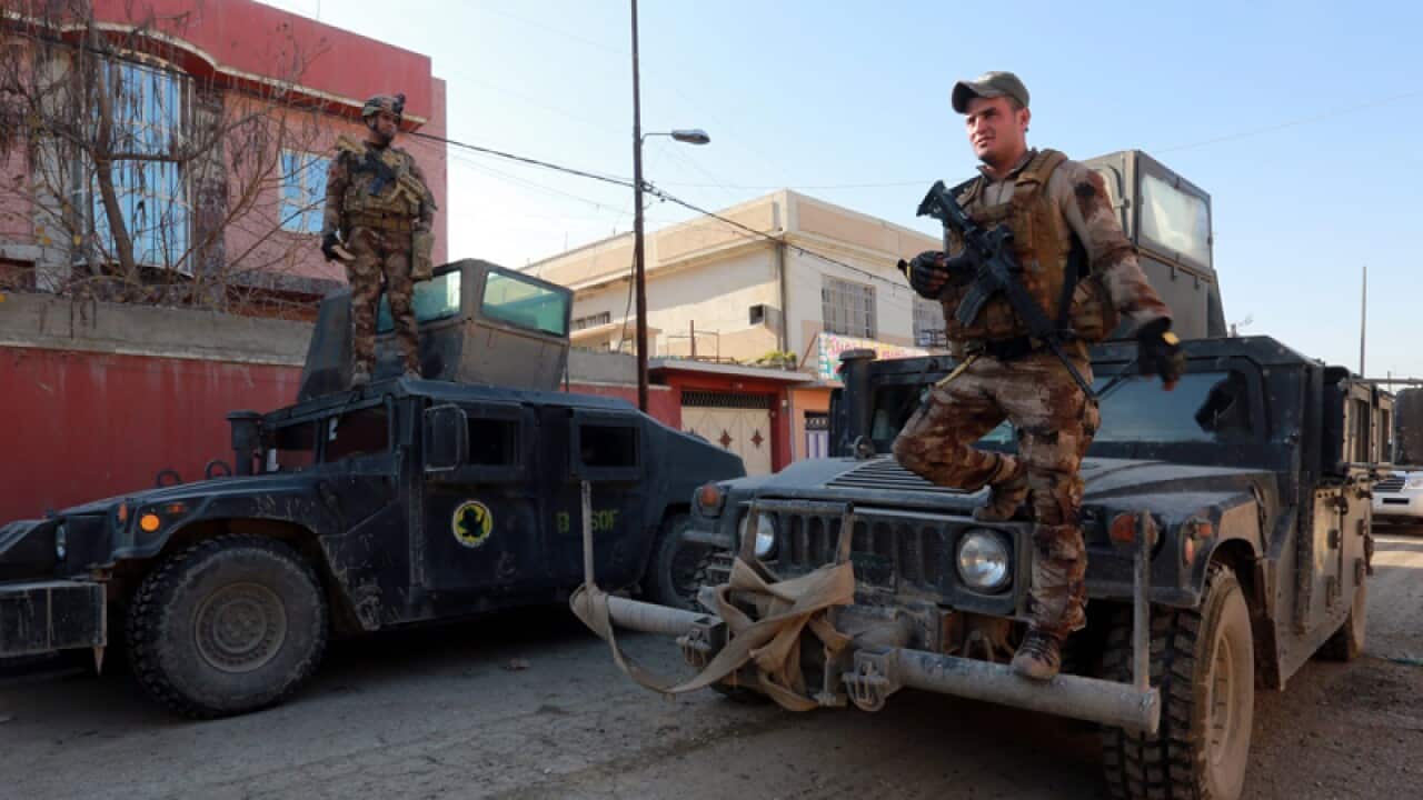 ongoing fighting between Iraqi forces and Islamic state fighters