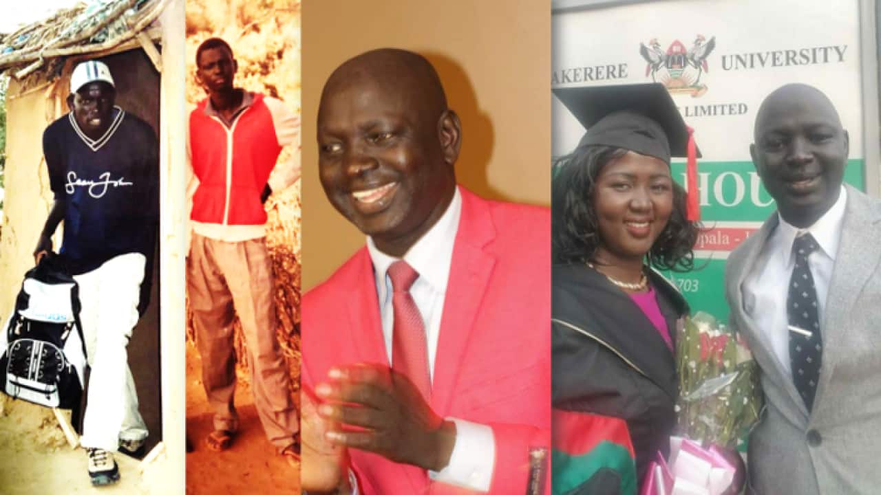 Kuol Madool and his wife