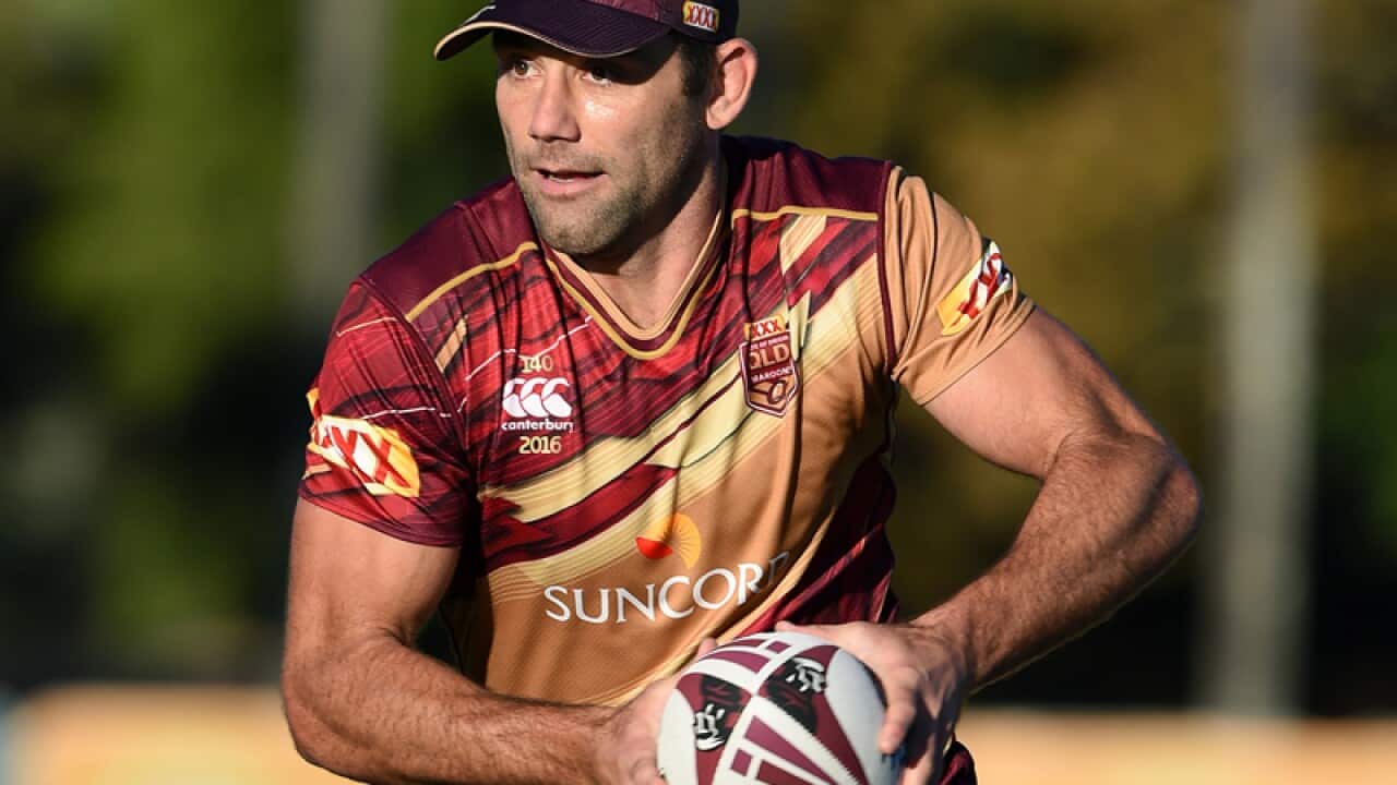 Queensland State of Origin player Cameron Smith