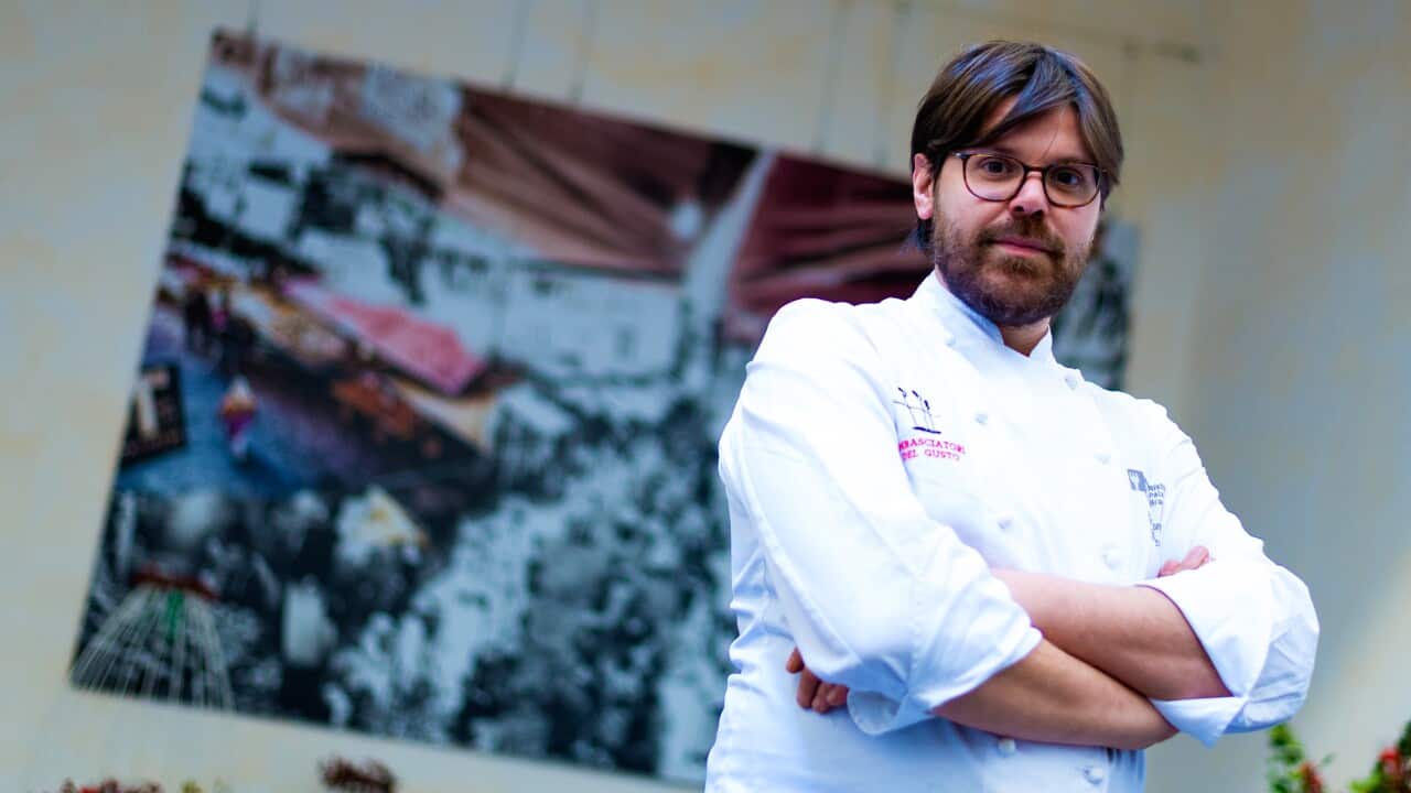 Lo chef Gaetano Billeci ha elaborato con la pasticcera Giovanna Cascio il dolce che rappresenta la Sicilia ai tempi del COVID-19.