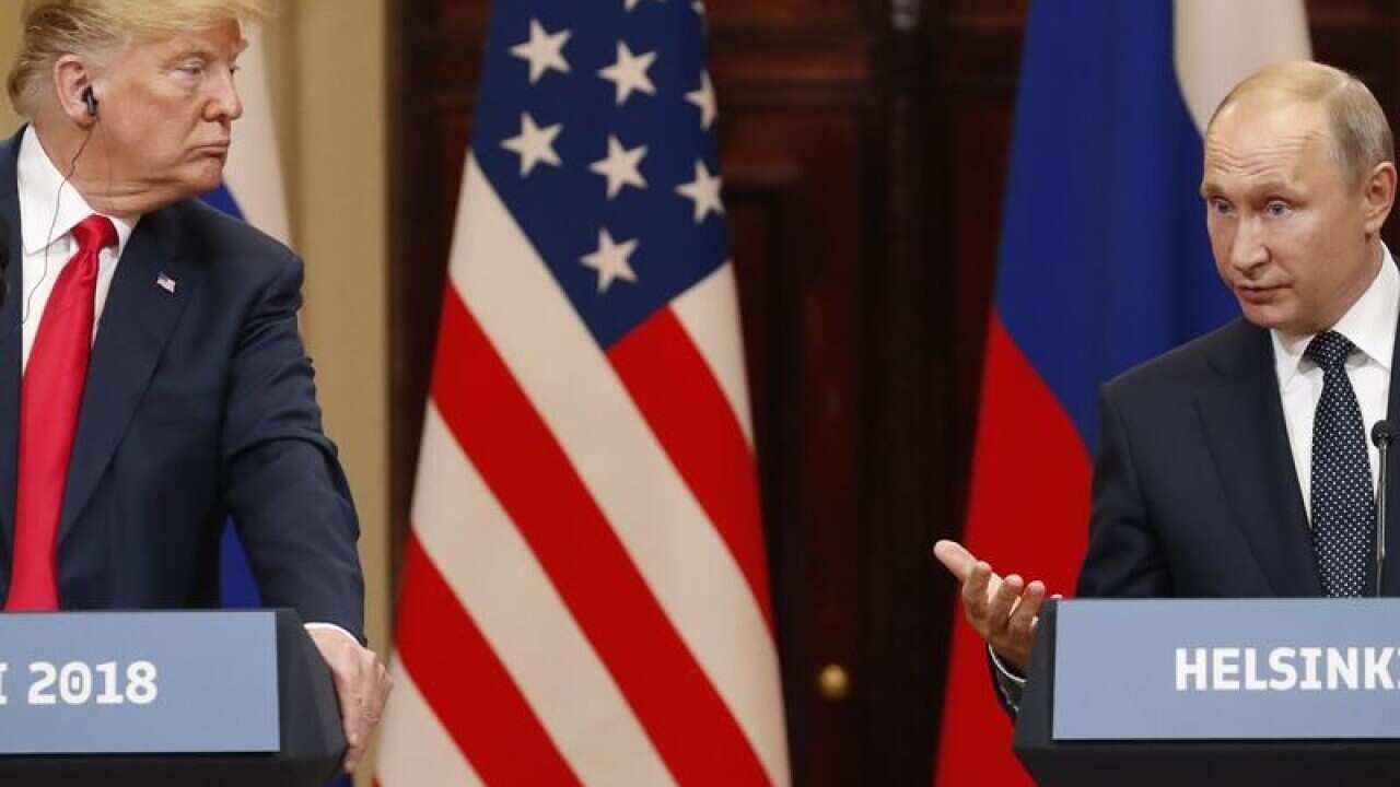 US President Donald Trump and Russian President Vladimir Putin