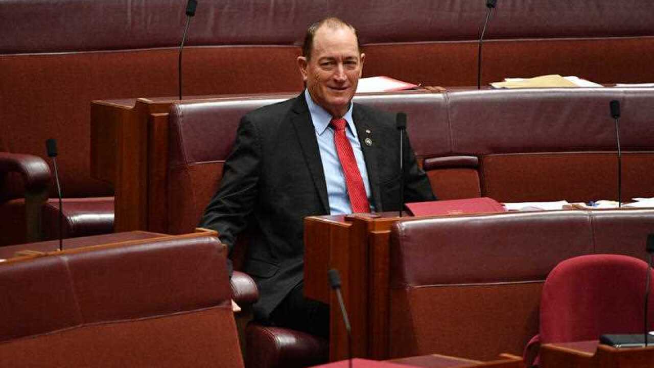 Fraser Anning in the Senate.
