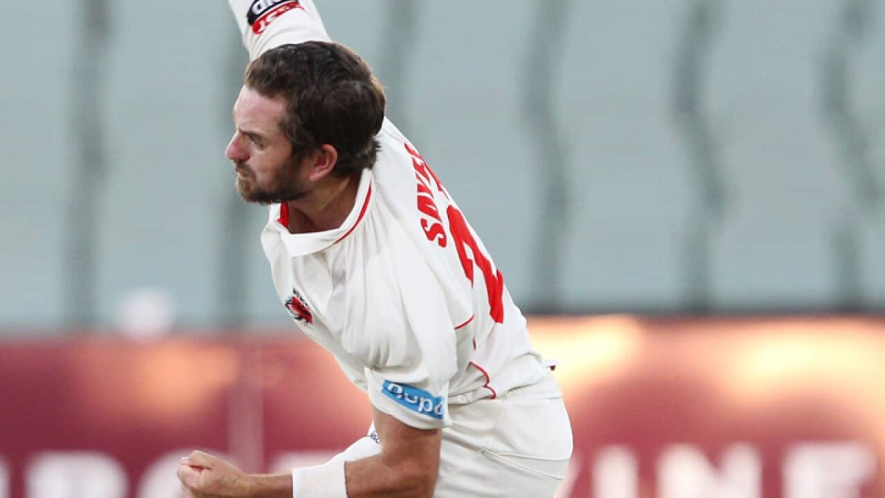 South Australian bowler Chadd Sayers