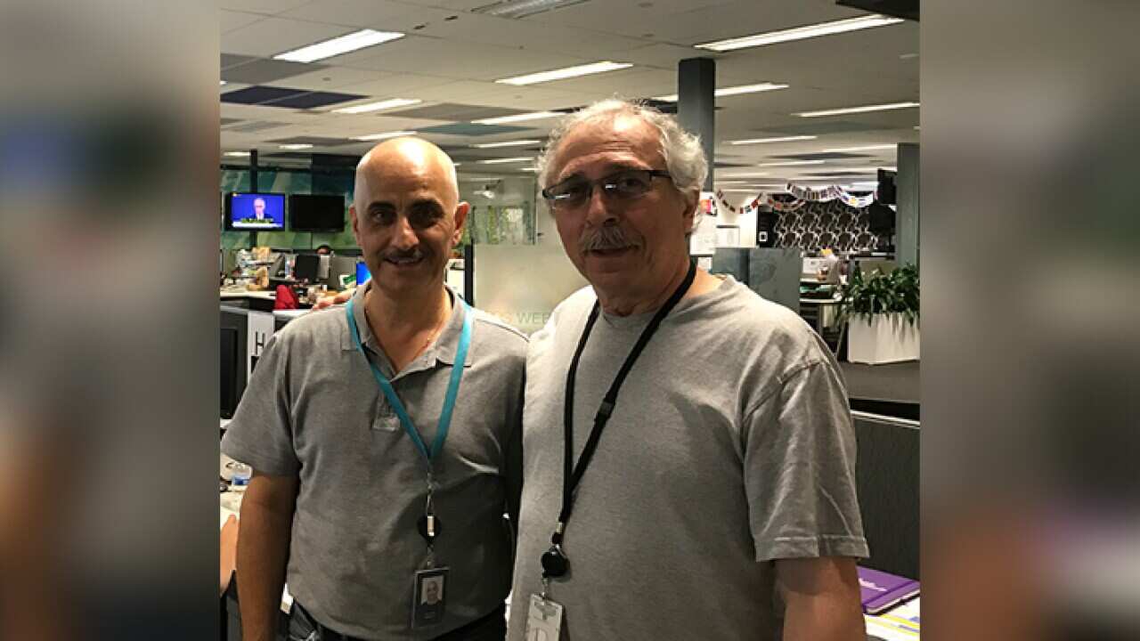 Ghassan and professor Ibrahim Auadi