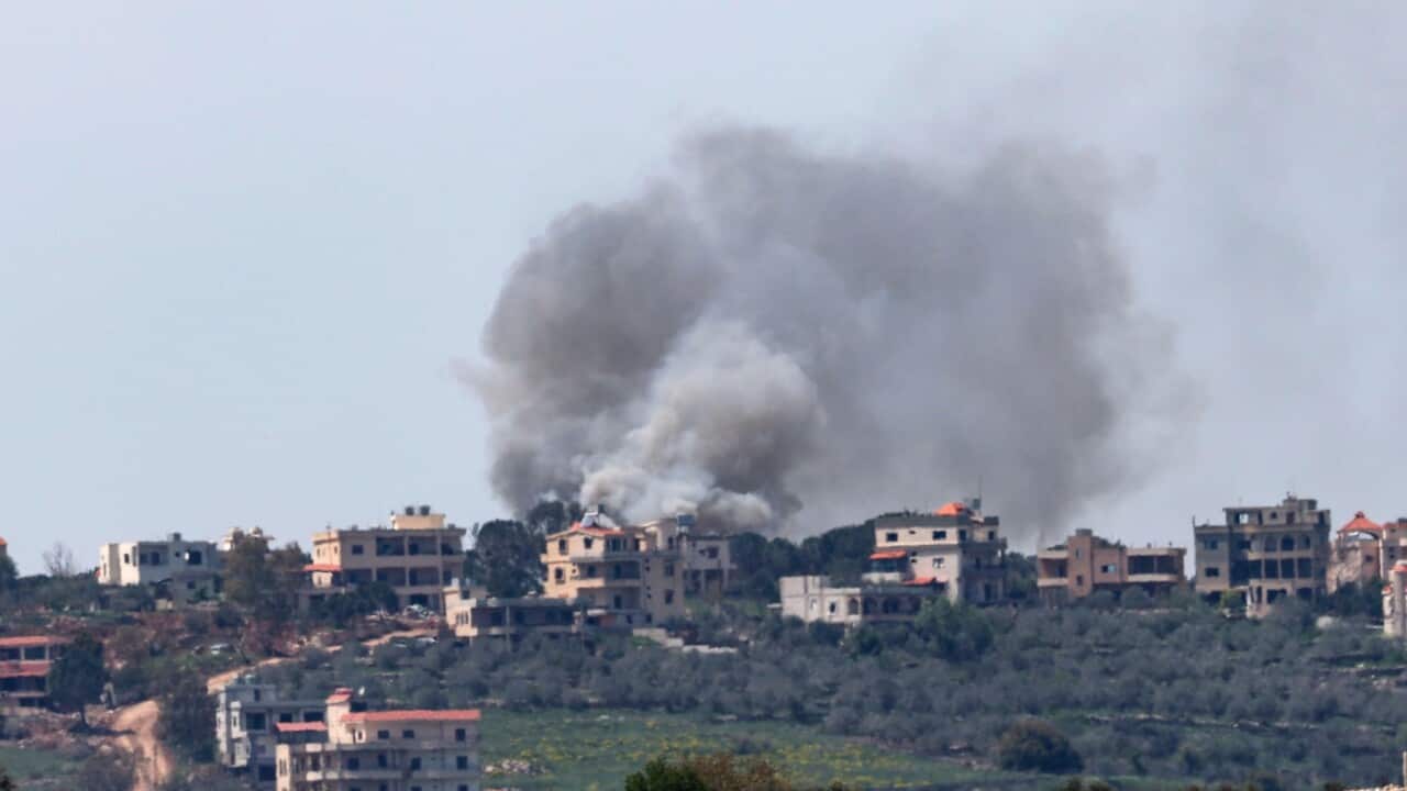 Israeli airstrikes continue on southern Lebanon.