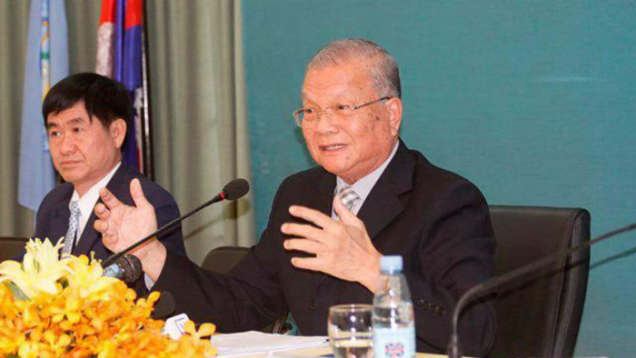 NEC chairman Sek Bun Hok