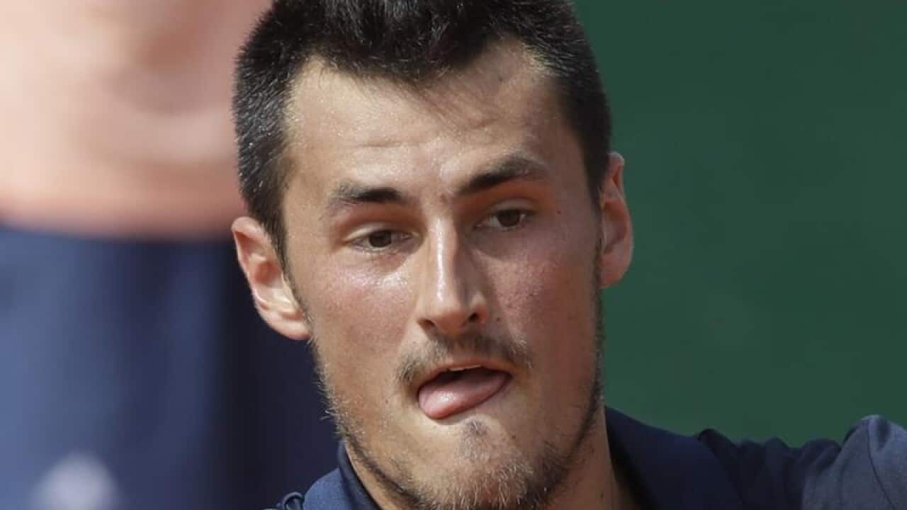 Australian tennis player Bernard Tomic