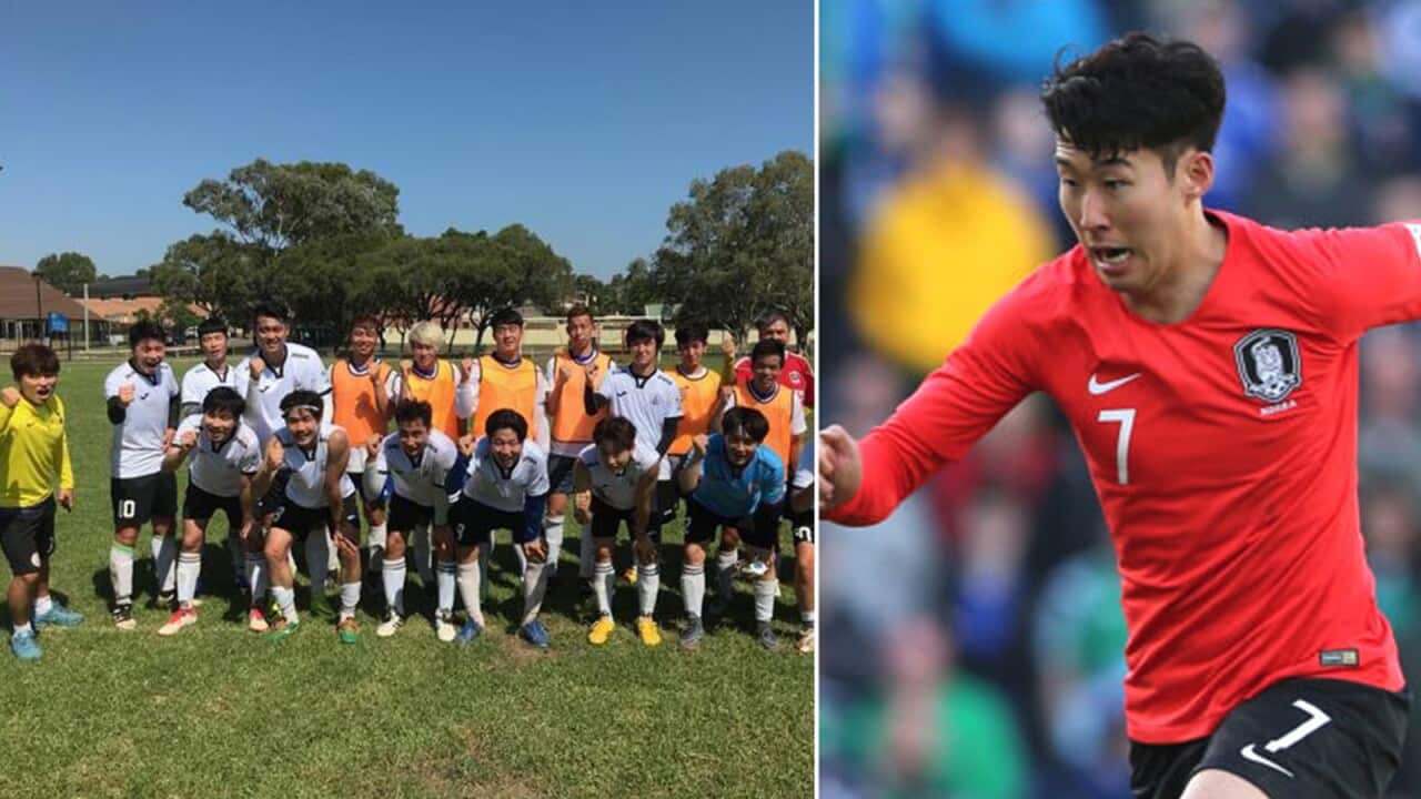South Koreans in Australia are backing star forward Son Heung-min.