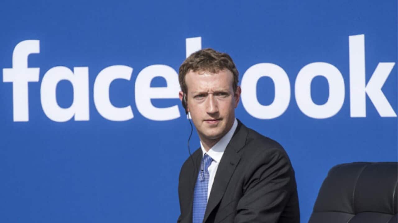 Facebook chief executive Mark Zuckerberg