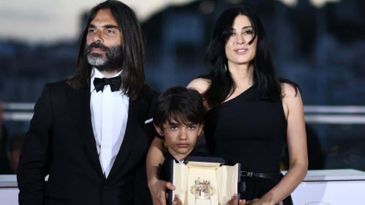 Director Nadine Labaki from Lebanon, won the Jury Prize for "Capharnaum"