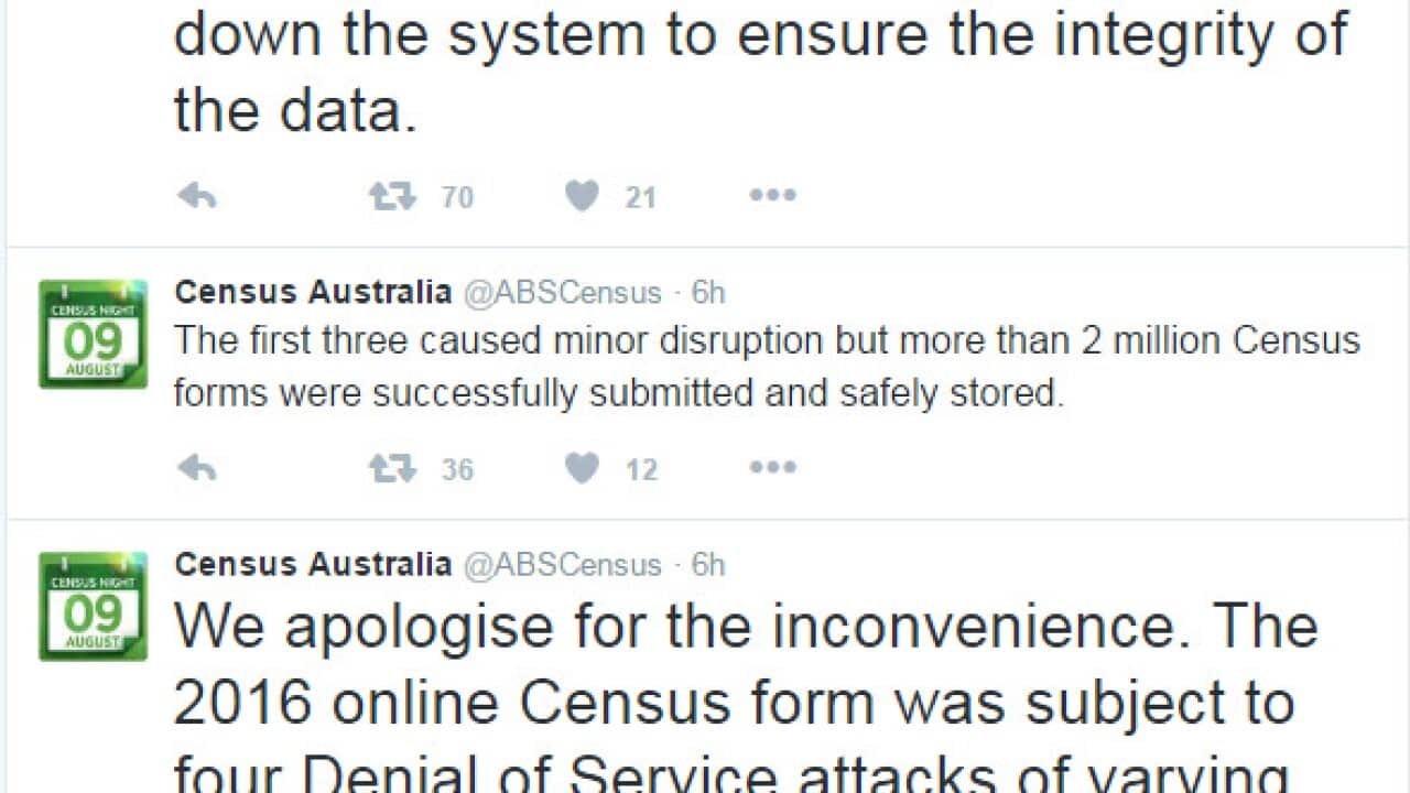 The ABS Census Twitter account.
