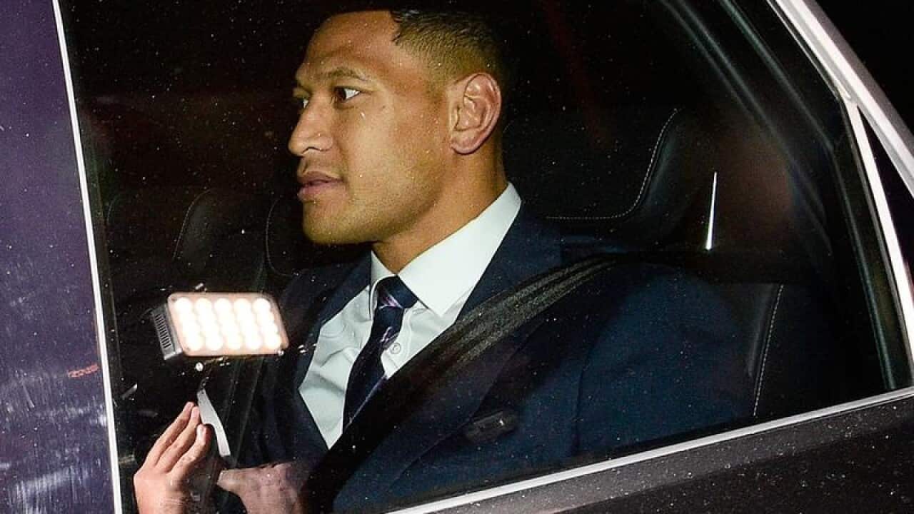 Troubled Wallabies star Israel Folau committed a high-level breach of the players's code.