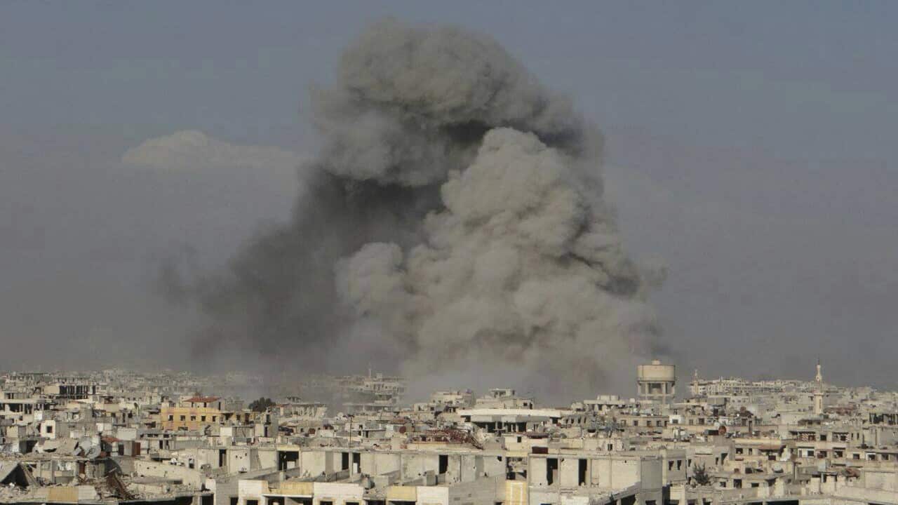 A Russian transport plane has reportedly crashed at an airbase in Syria, killing all 39 people on board.