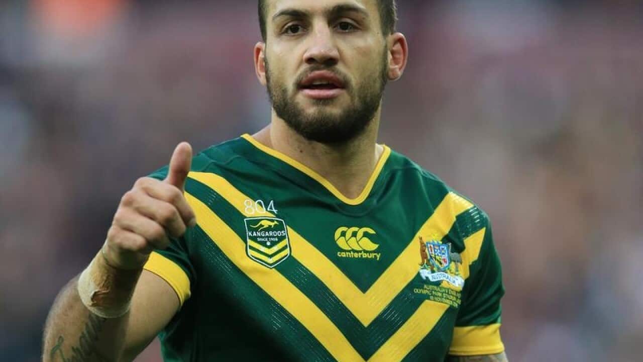Australia's Blake Ferguson.