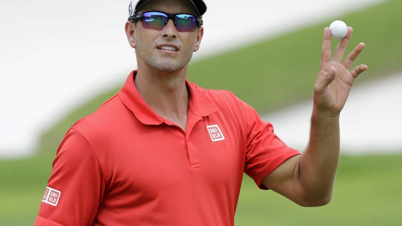 Adam Scott of Australia