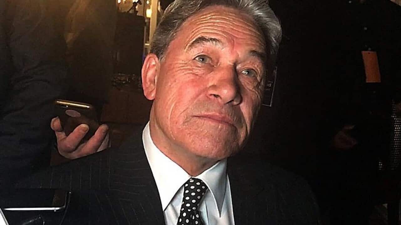 New Zealand First leader Winston Peters