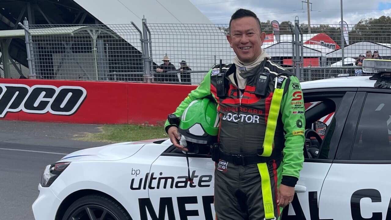 Dr Carl Le at Bathurst in 2021 (supplied).jpg