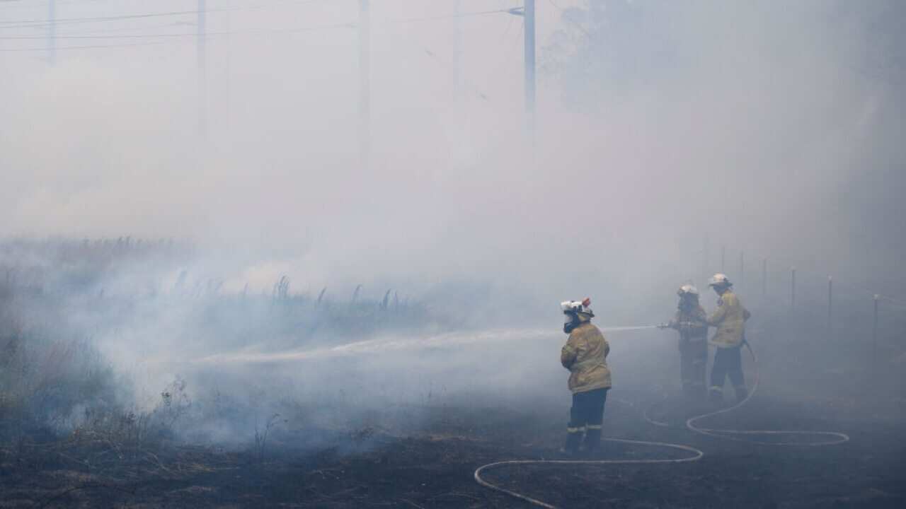 Pialligo Bushfire Continues To Burn Close To Canberra Airport