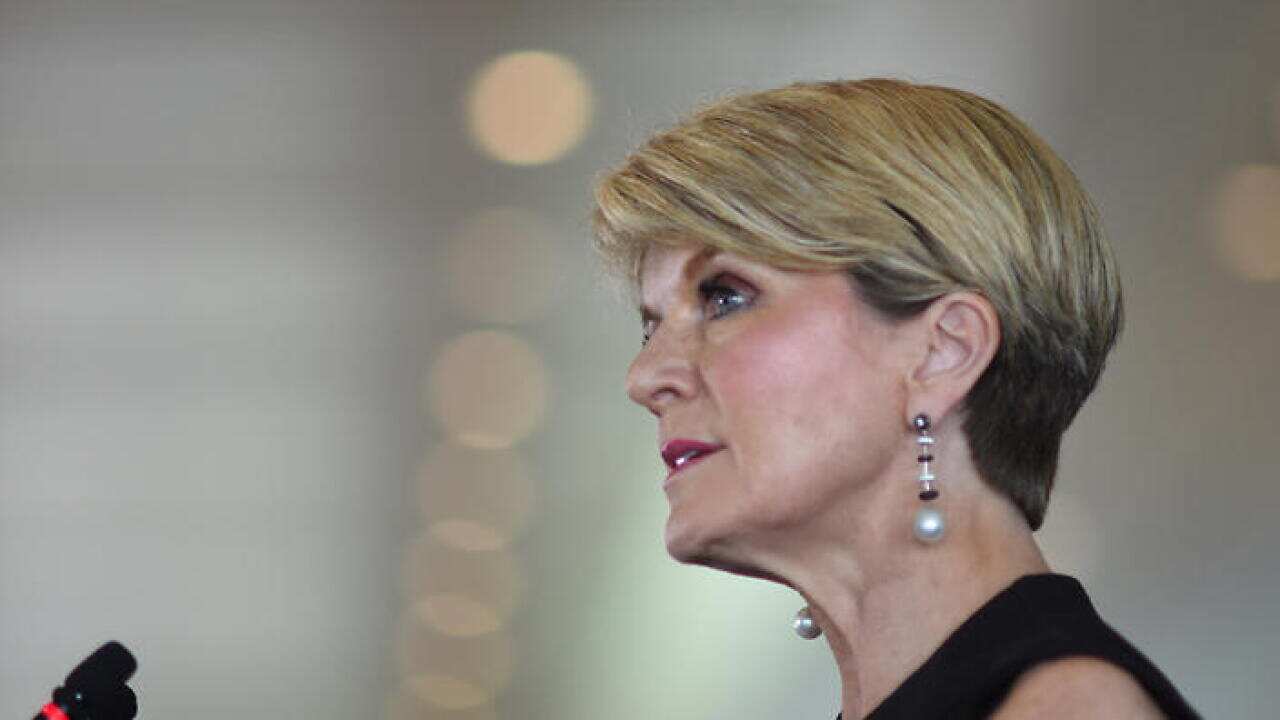 Foreign Minister Julie Bishop