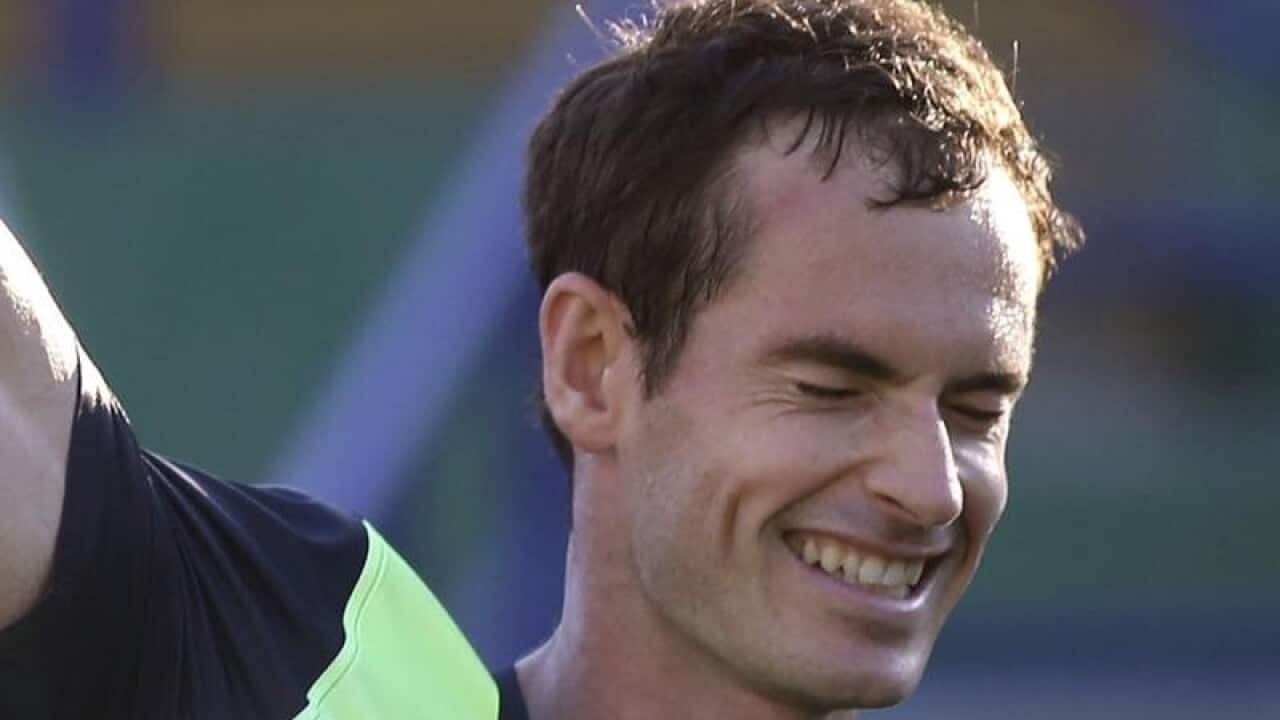 British tennis star Andy Murray