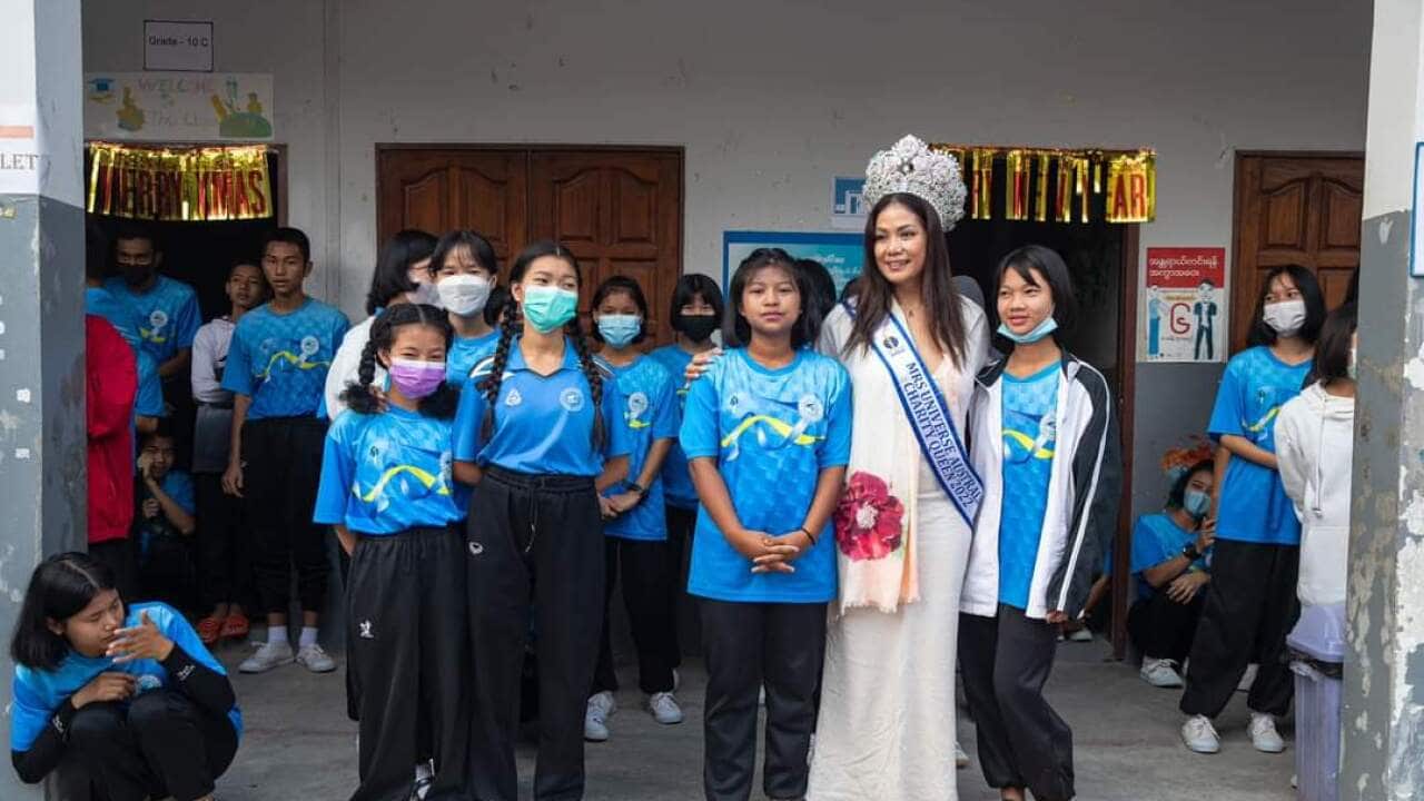 Mrs. Australia Charity Queen Sophia Sarkis
