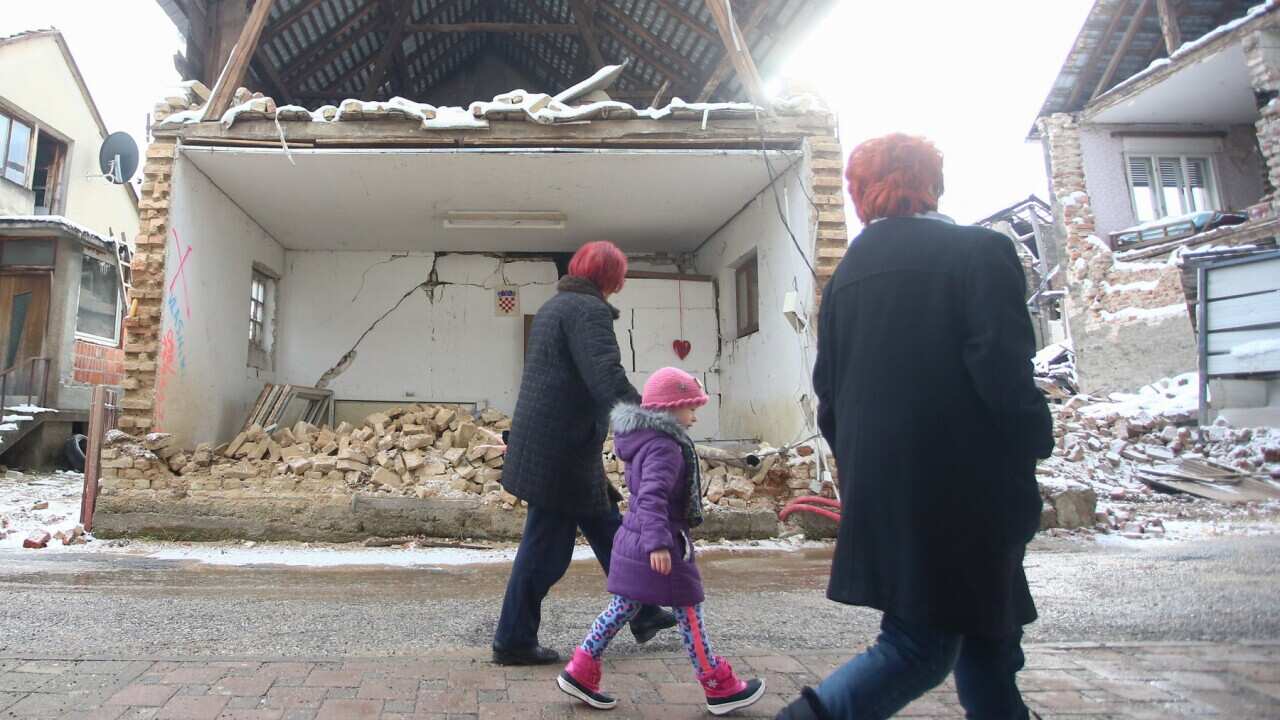 Petrinja Quake Croatia
