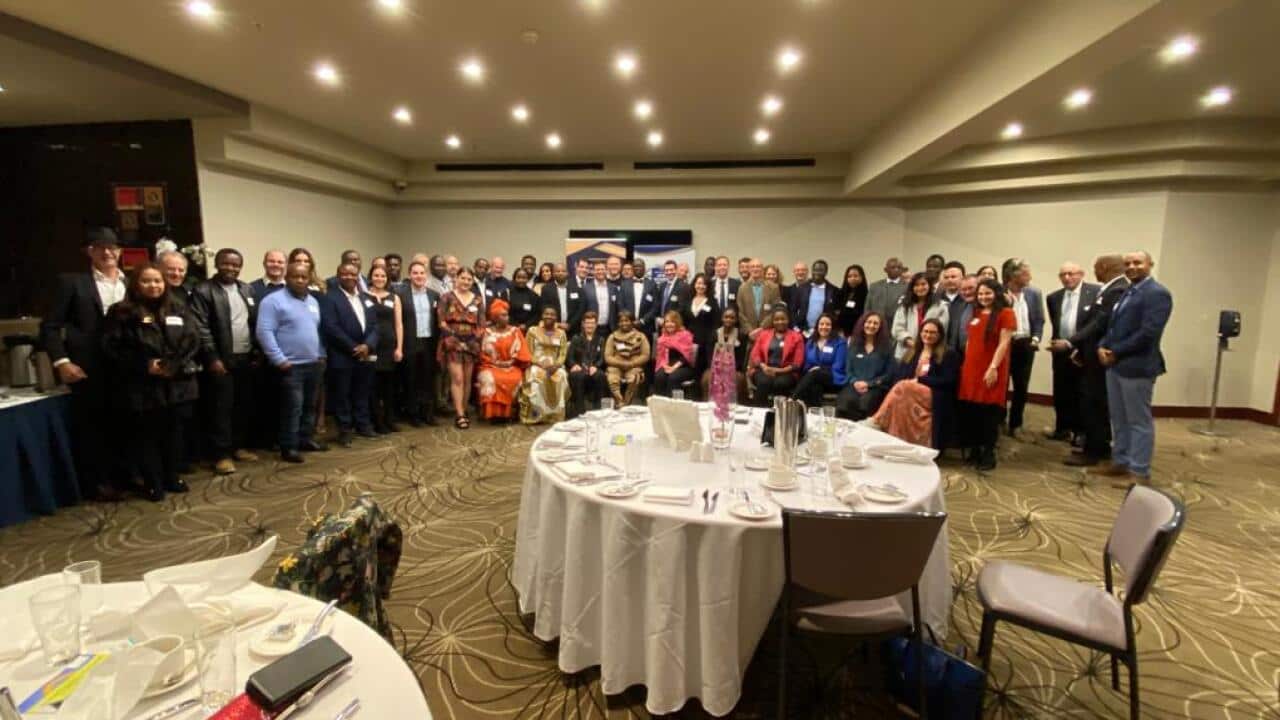 Imiryango y'abanyafurika hamwe n'abayahudi mu gikorwa cabahuje ejo muri Belmore itariki 10 Ruheshi 2021.