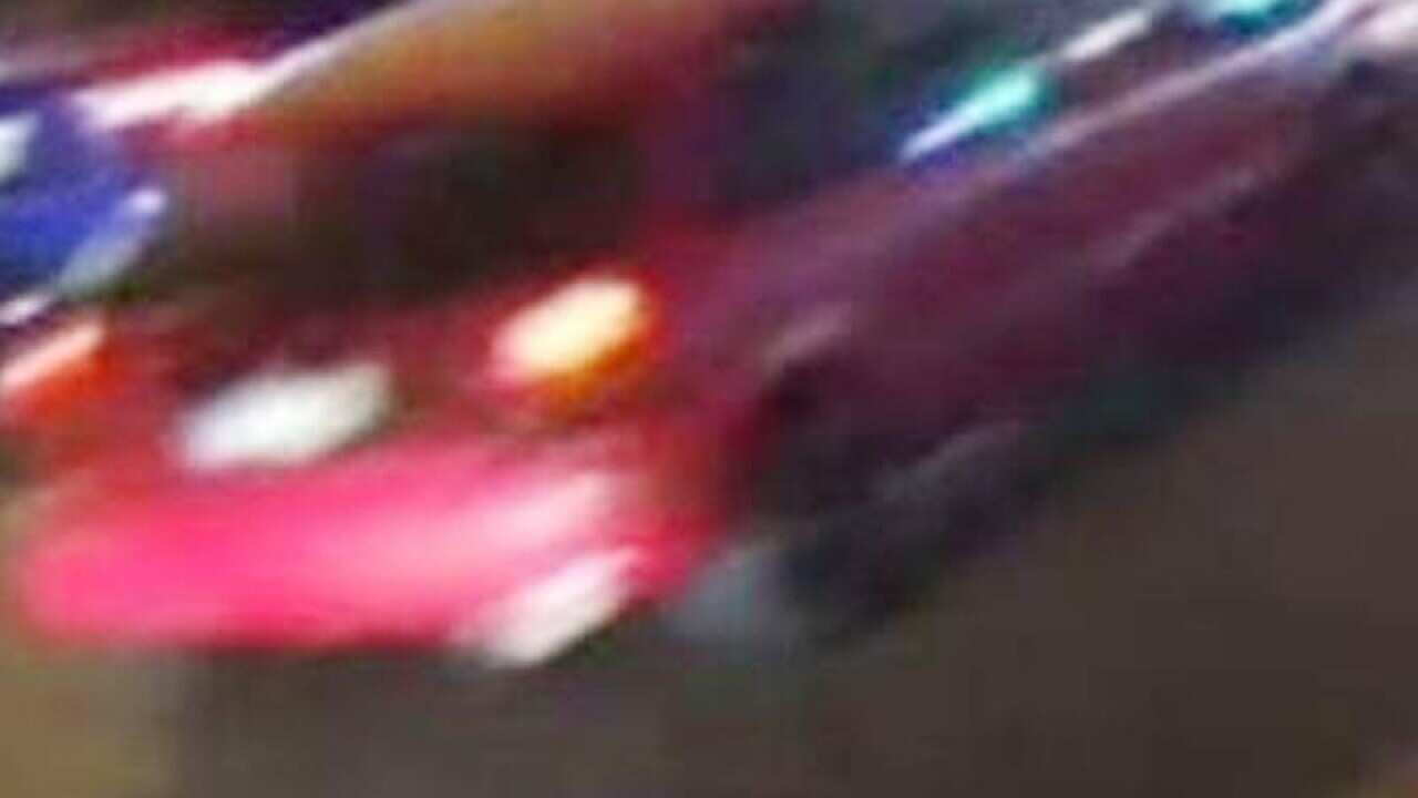 Three cars were seen in the area of a hit and run in Melbourne's west.