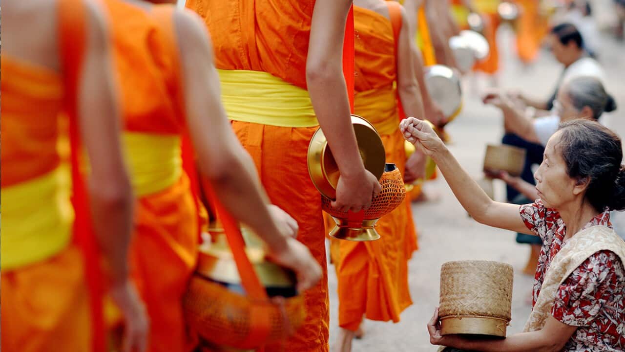 Songkran, Laos