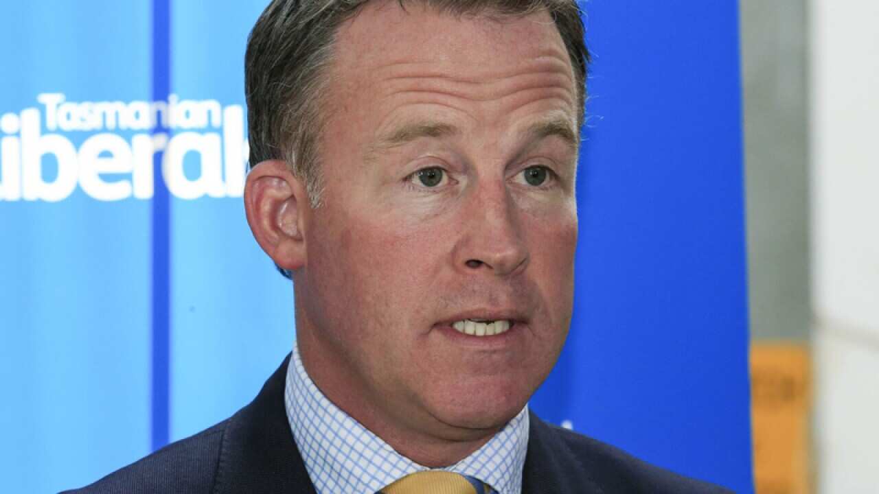 Liberal leader Will Hodgman