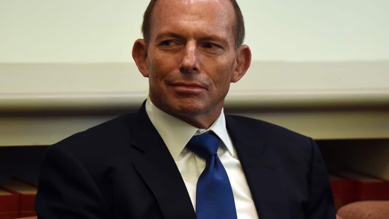 Former prime minister Tony Abbott