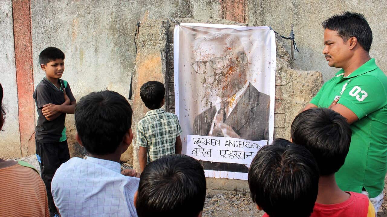 Bhopal victims respond to death of Union Carbide boss