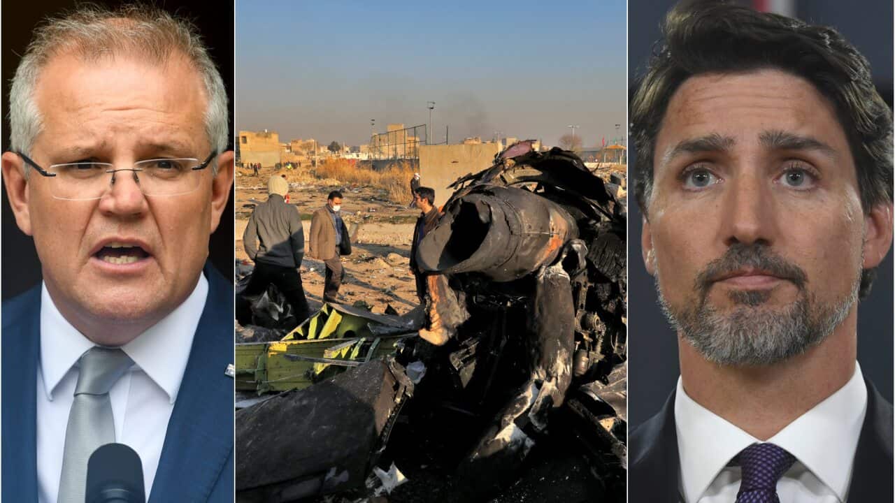 Prime Minister Scott Morrison and his Canadian counterpart Justin Trudeau have each received intelligence that Iran is responsible for the deadly crash.