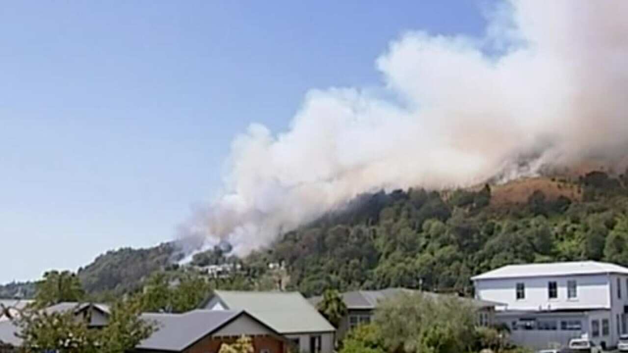 Nz Rural Fire Residents flee raging New Zealand fires | SBS News | SBS News
