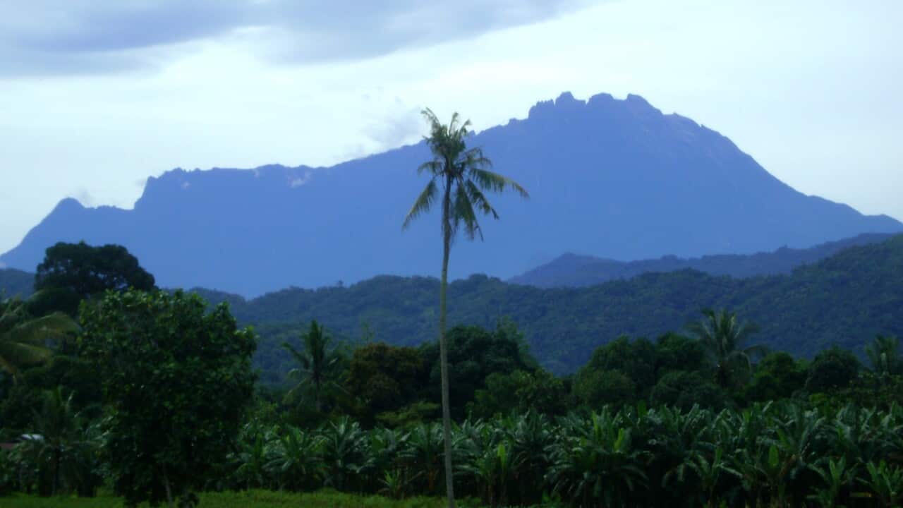 A view of the summit on South-East Asia's highest peak Mount Kota Kinabalu, 2010. The mountain stands at 4,095 metres above sea level located in the state of Sabah, Borneo, Malaysia. (AAP Image/Sarah Malik) NO ARCHIVING