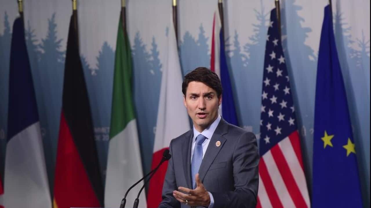 Canada's Prime Minister Justin Trudeau.
