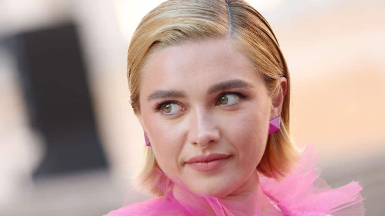 Florence Pugh in Valentino