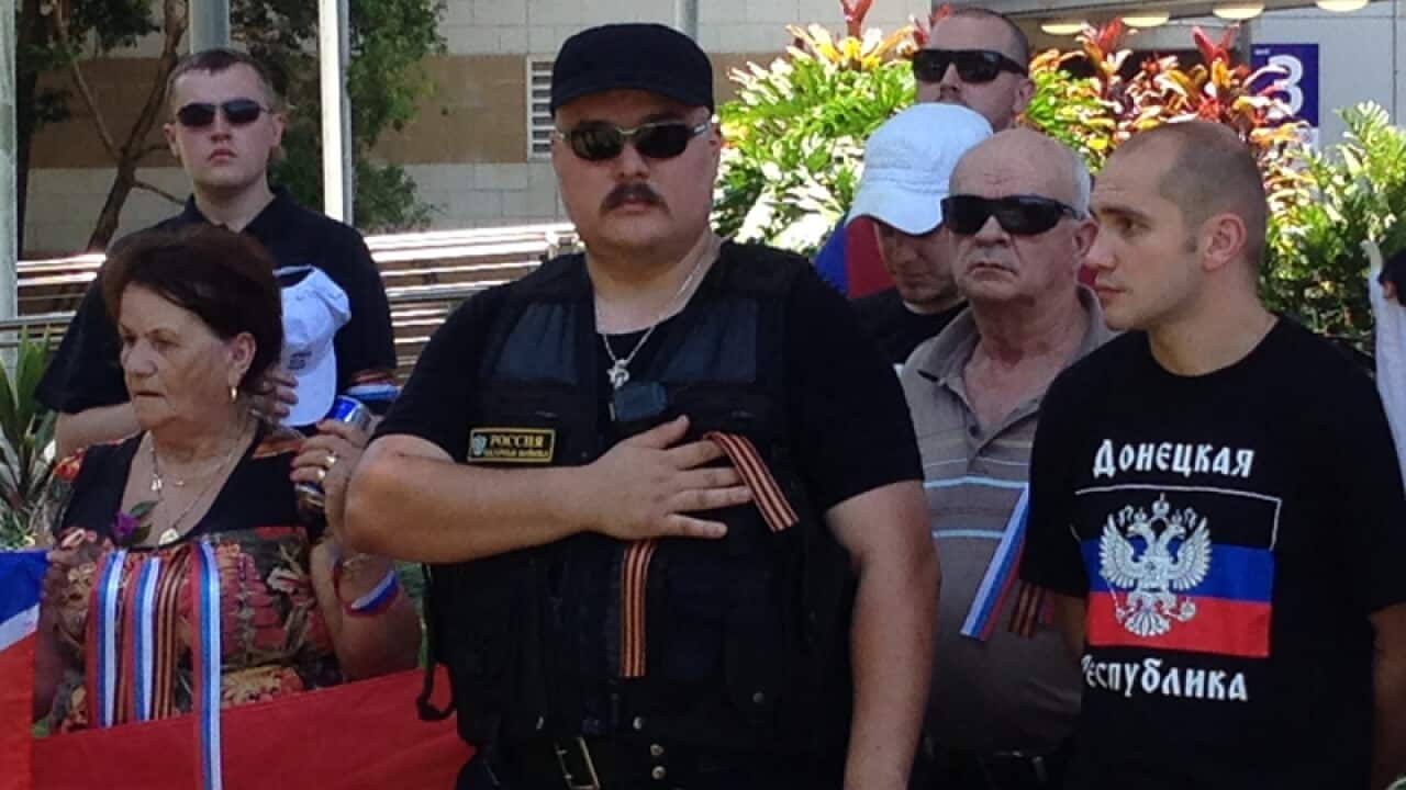 Pro-Russian protest leader Simeon Boikov