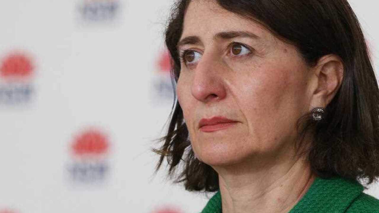 NSW Premier Gladys Berejiklian speaks to the media during a COVID-19 update and press conference in Sydney, Wednesday, July 28, 2021.