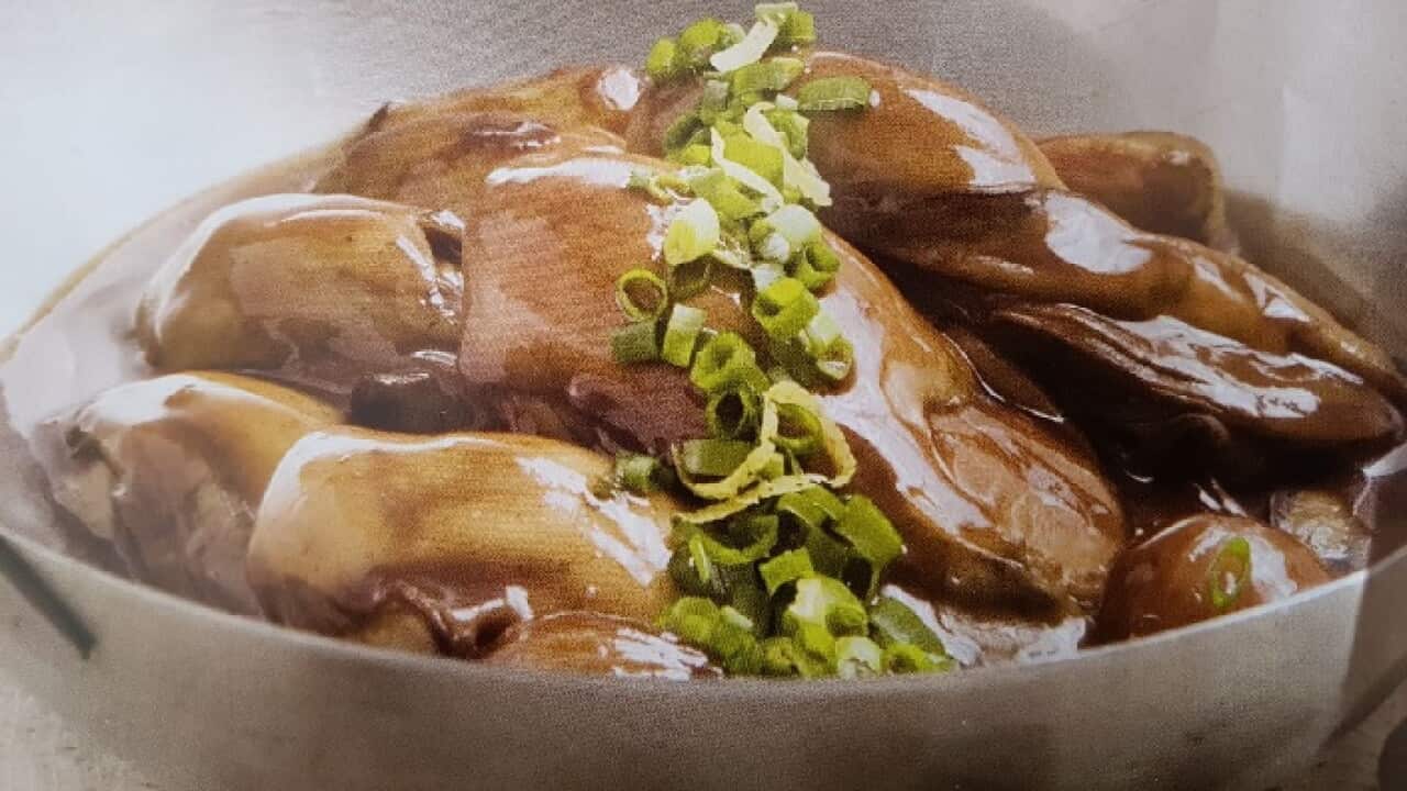 Oyster in Port Stew