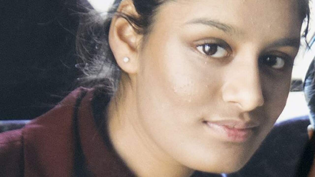 File photo of Shamima Begum.
