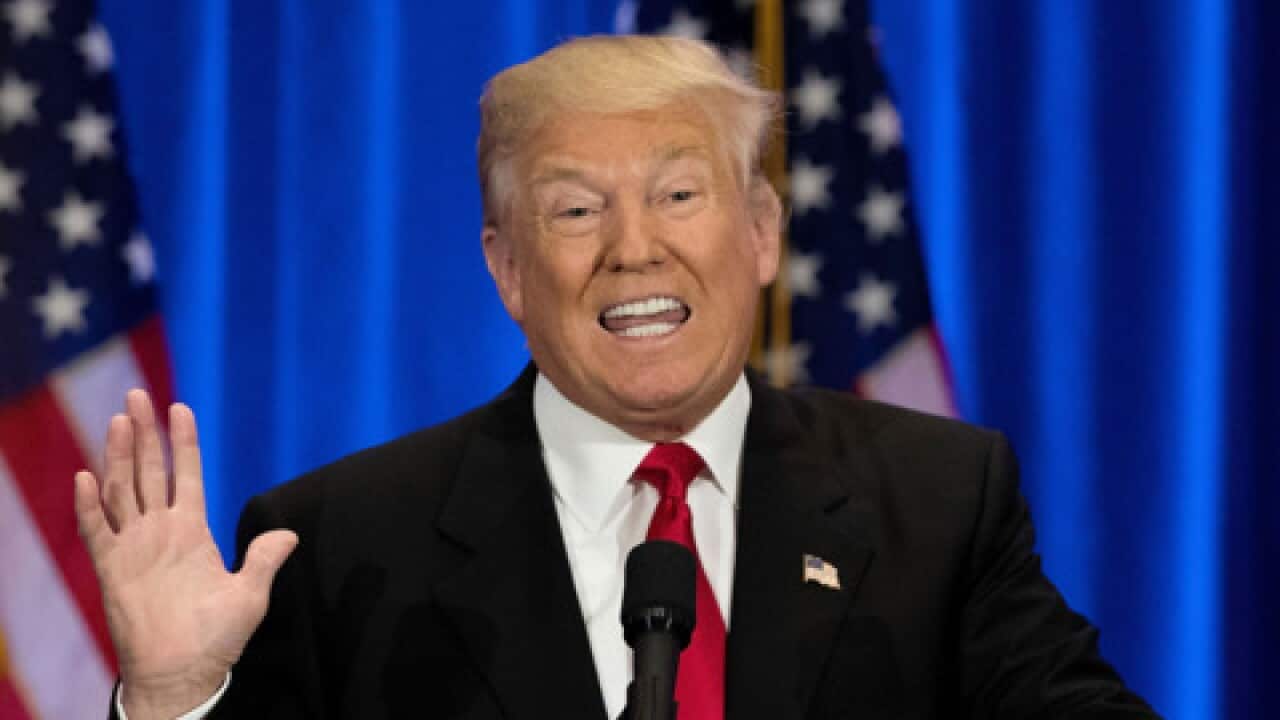 US President Donald Trump