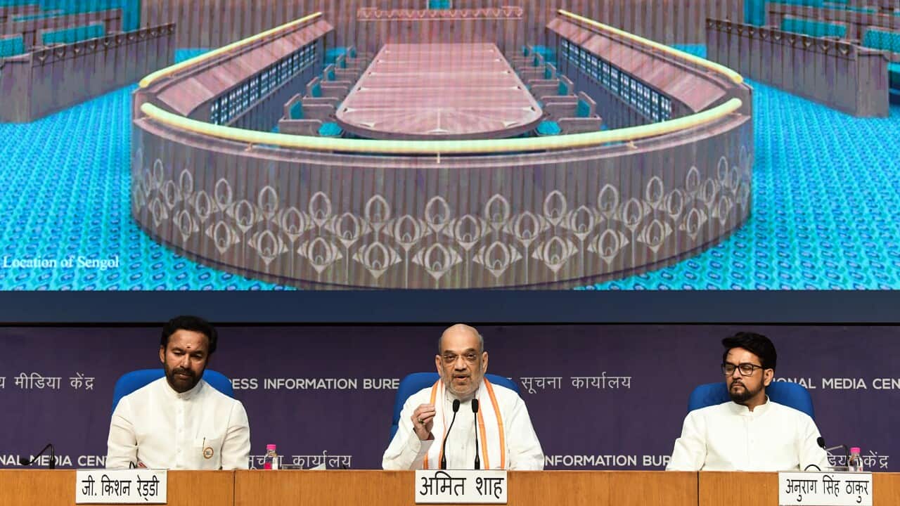 Amit Shah addresses the press conference