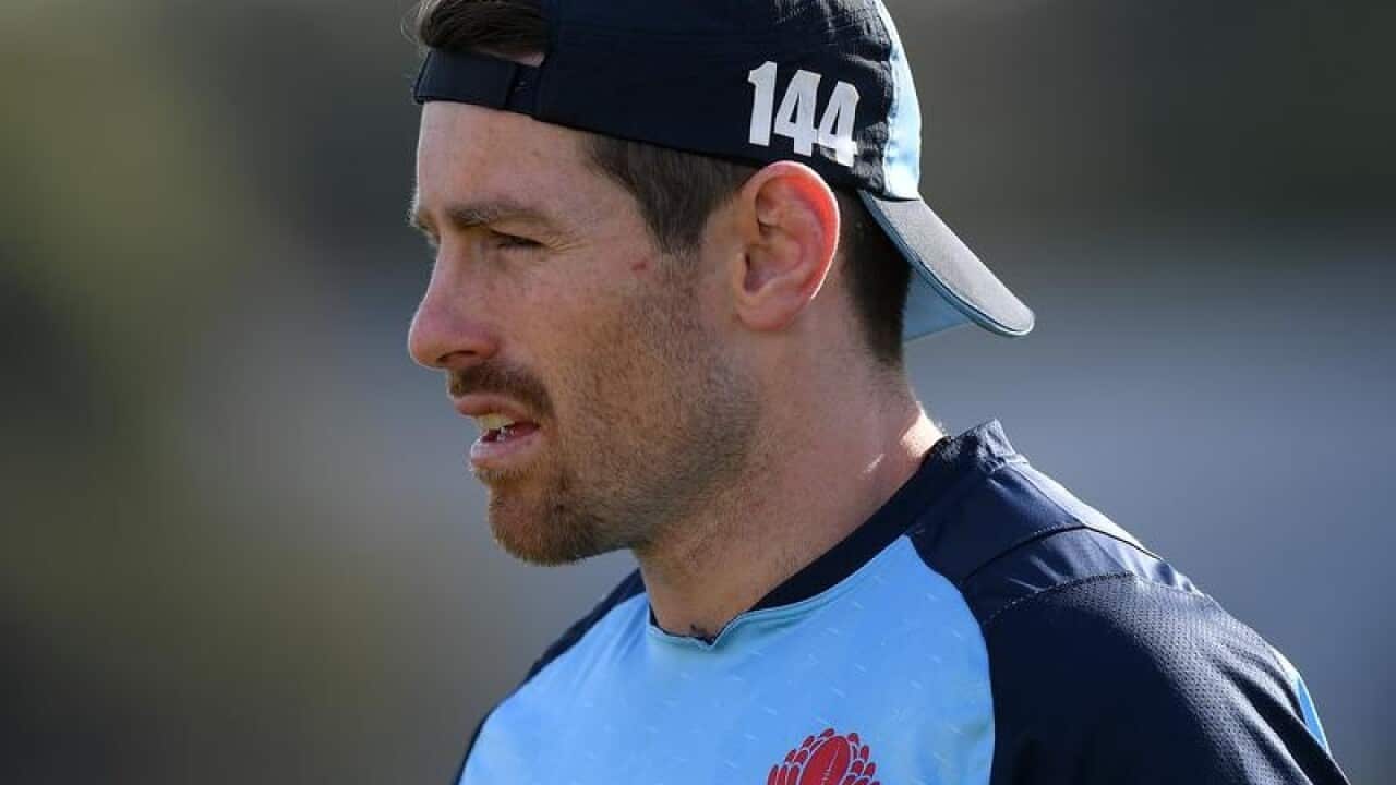 A file image of Bernard Foley of the NSW Waratahs during training.