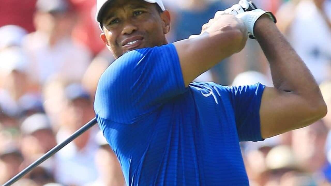 US golfer Tiger Woods