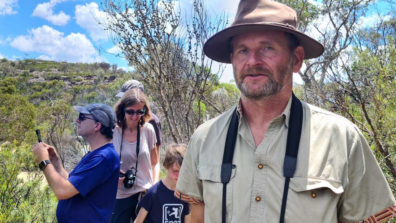 Jelle Marechal bei einer Führung